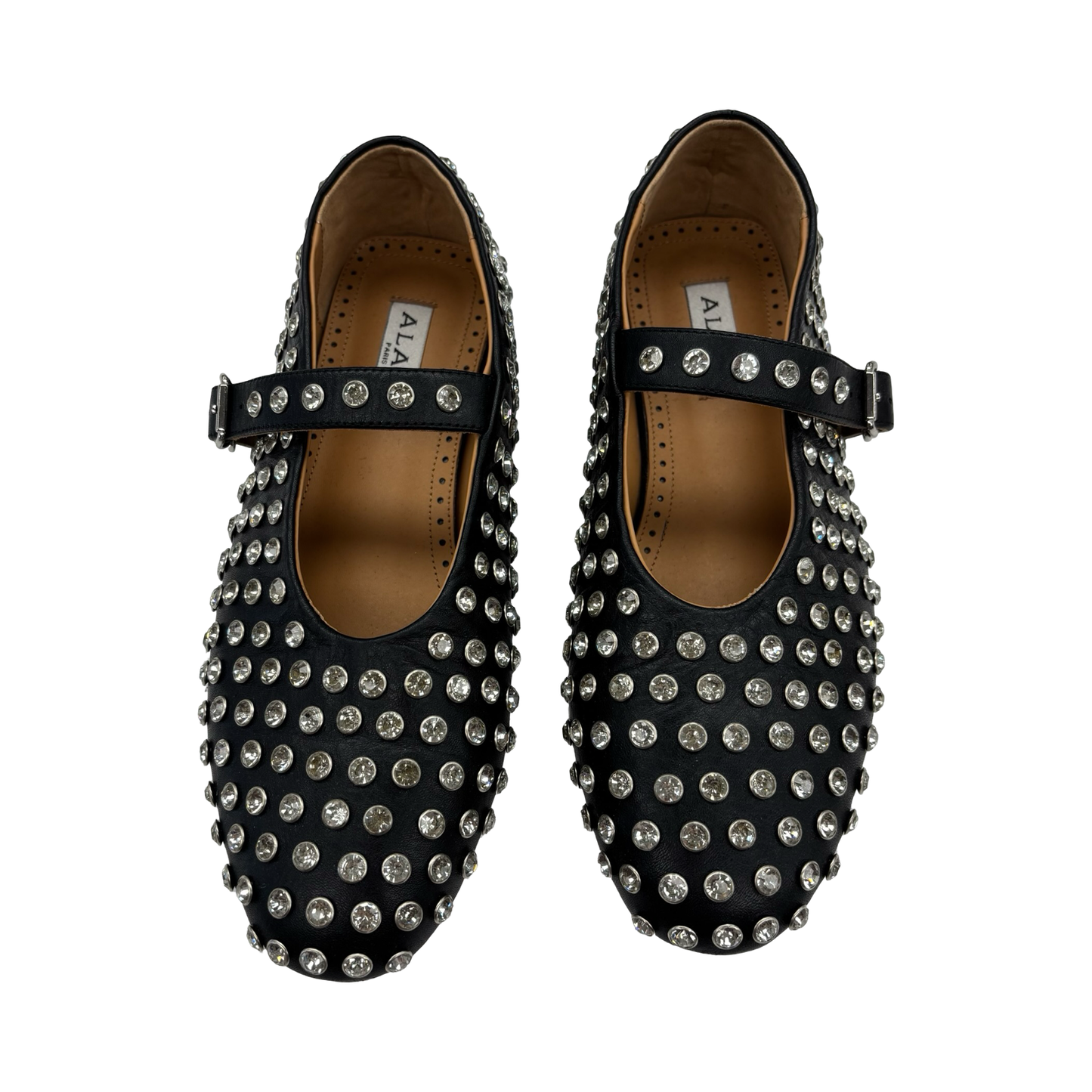 Shoes Designer By Alaia In Black, Size:7.5