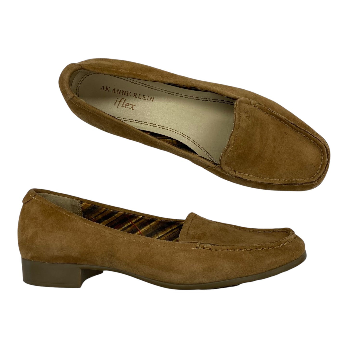 Shoes Flats By Anne Klein In Brown, Size:6