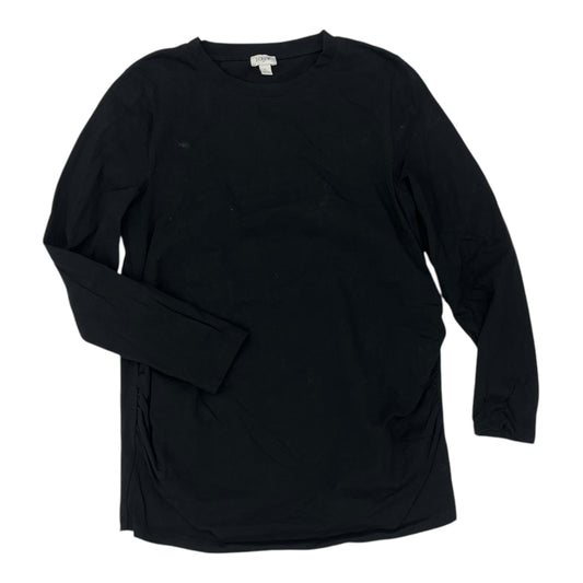 Mat Top Ls By J. Crew In Black, Size:L