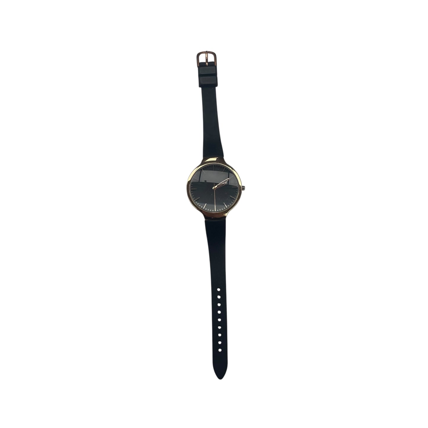 Watch By Clothes Mentor In Black & Gold