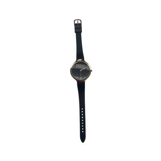 Watch By Clothes Mentor In Black & Gold