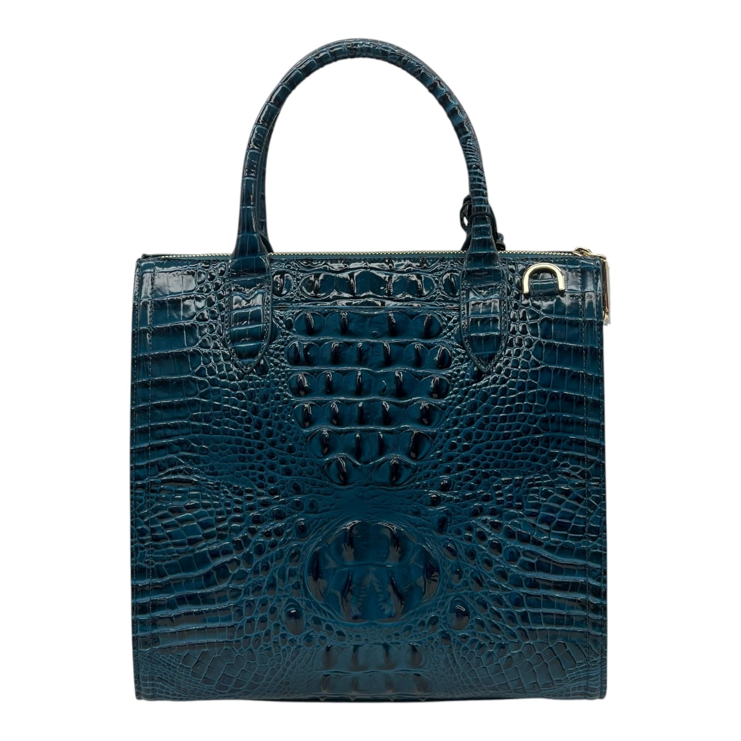 Handbag Designer By Brahmin In Blue, Size:Large