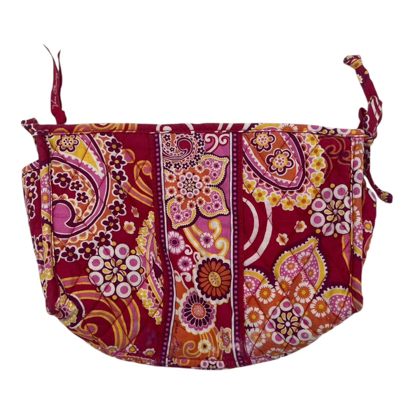 Makeup Bag By Vera Bradley In Red, Size:Medium