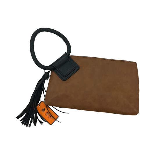 Wristlet By Alba In Brown, Size:Medium