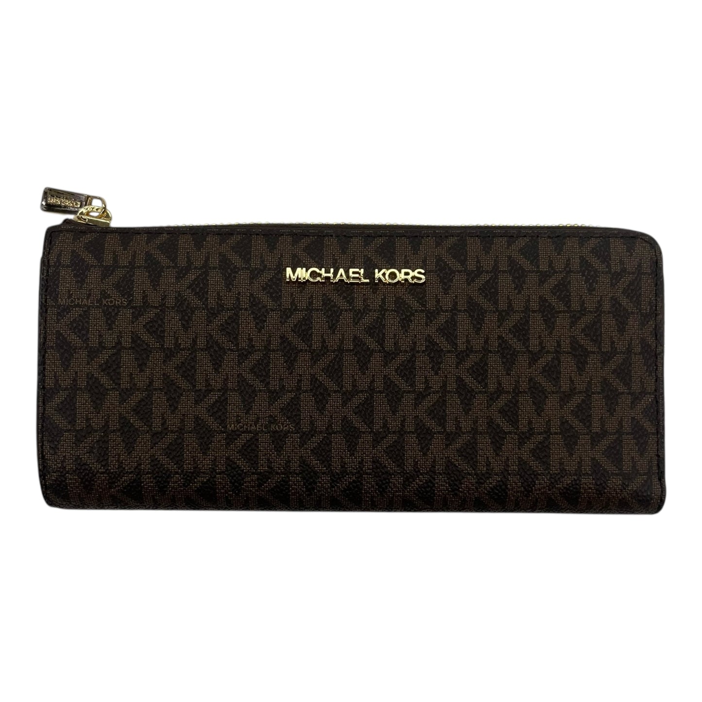 Wallet Designer By Michael Kors In Brown, Size:Medium