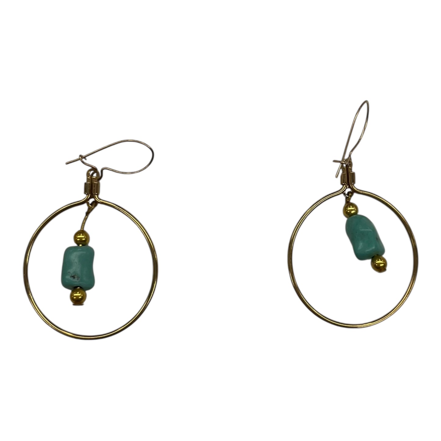 Earrings Dangle/Drop By Clothes Mentor In Gold