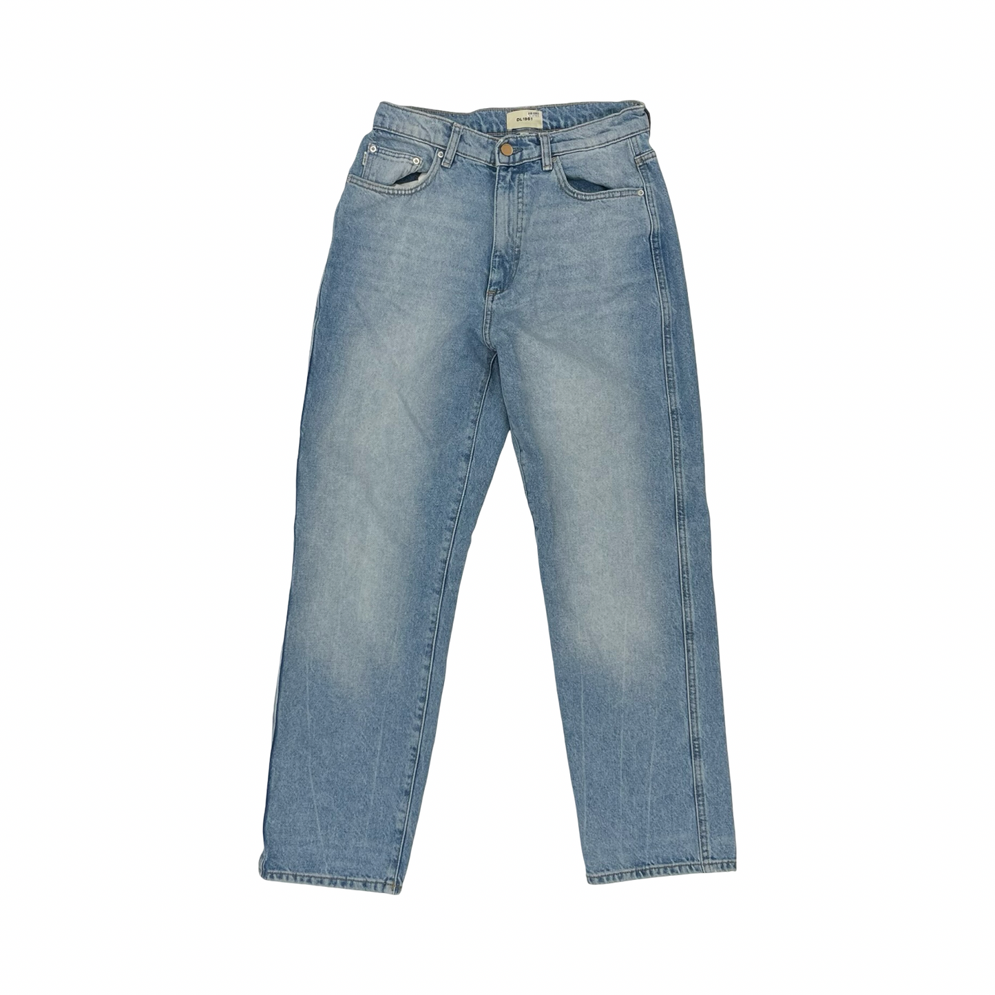 Jeans Straight By Dl1961 In Blue Denim, Size:6
