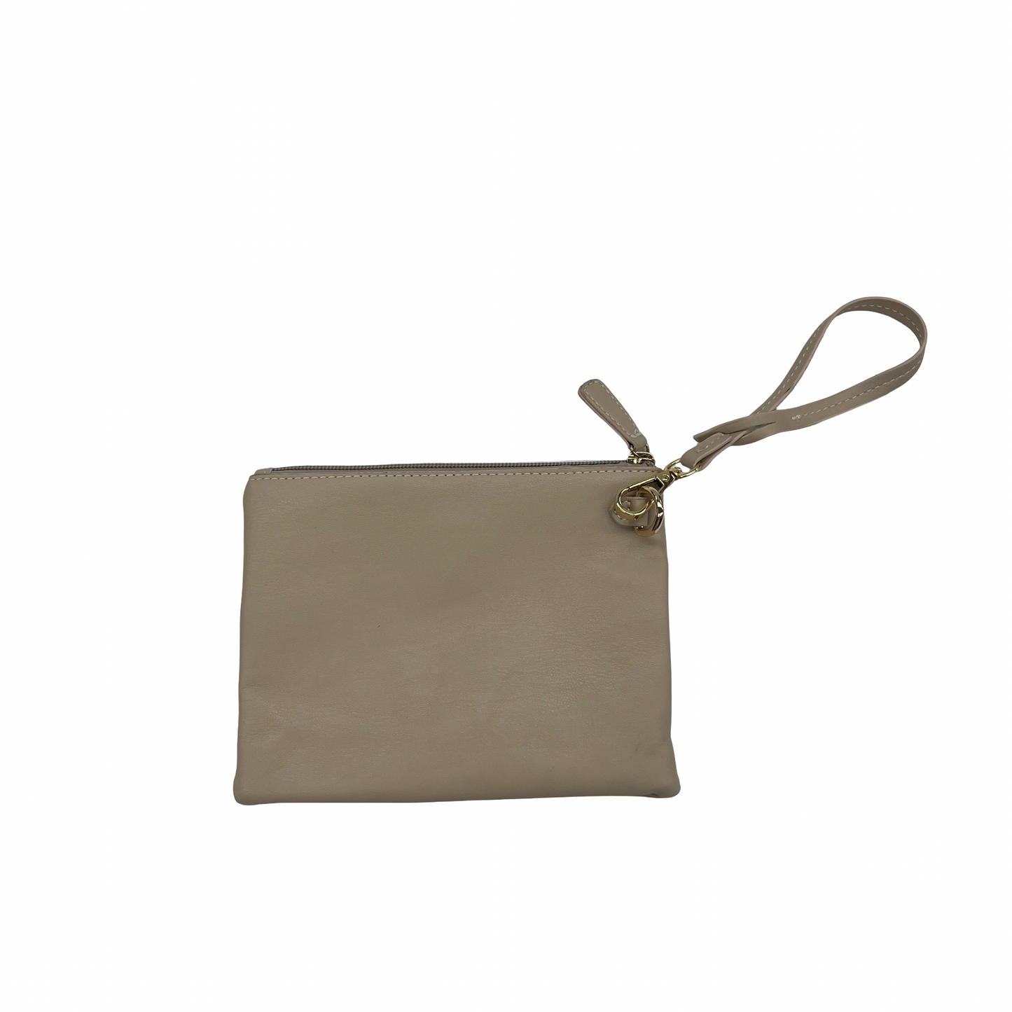 Wristlet By Clothes Mentor In Cream, Size:Medium