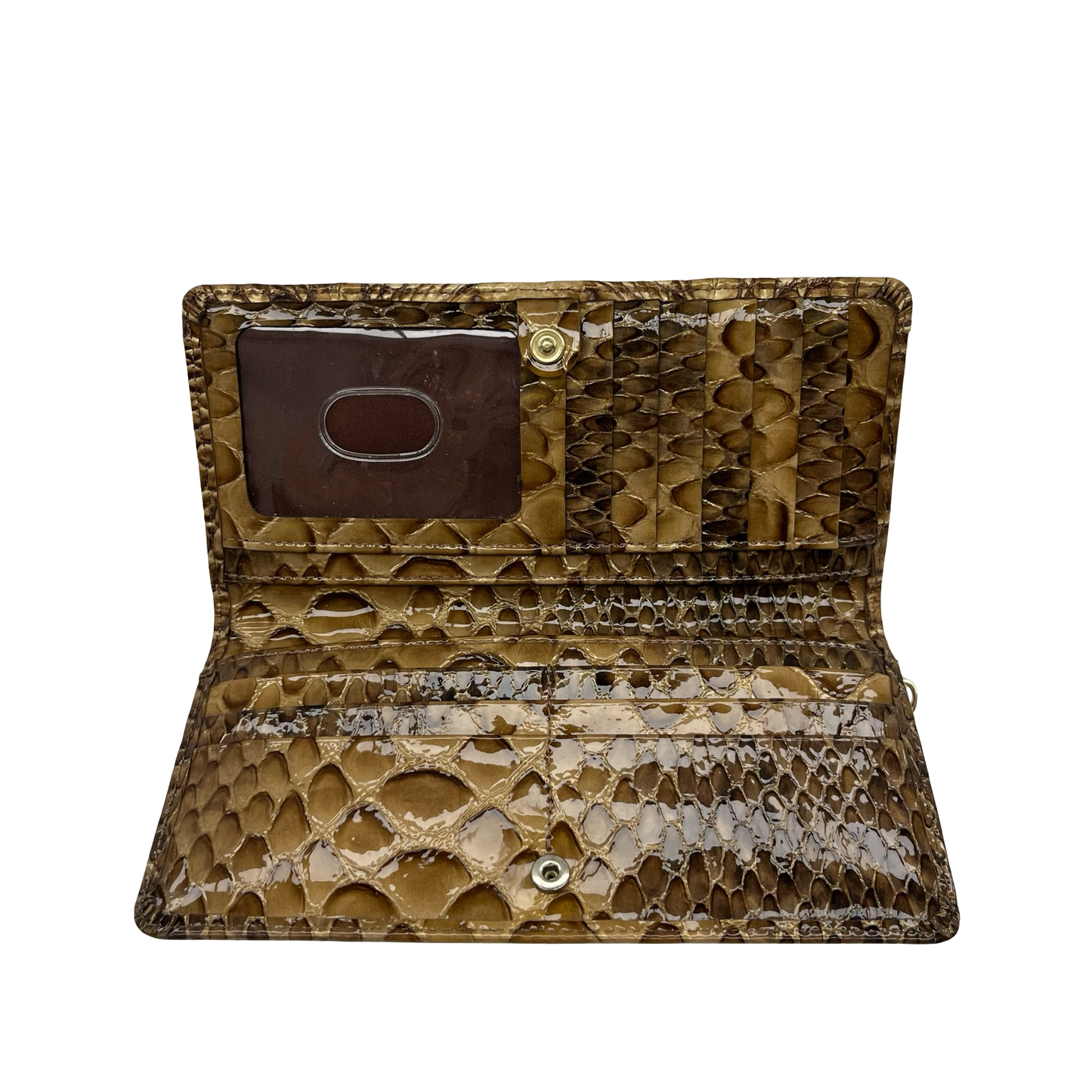 Wallet Designer By Brahmin In Brown, Size:Medium