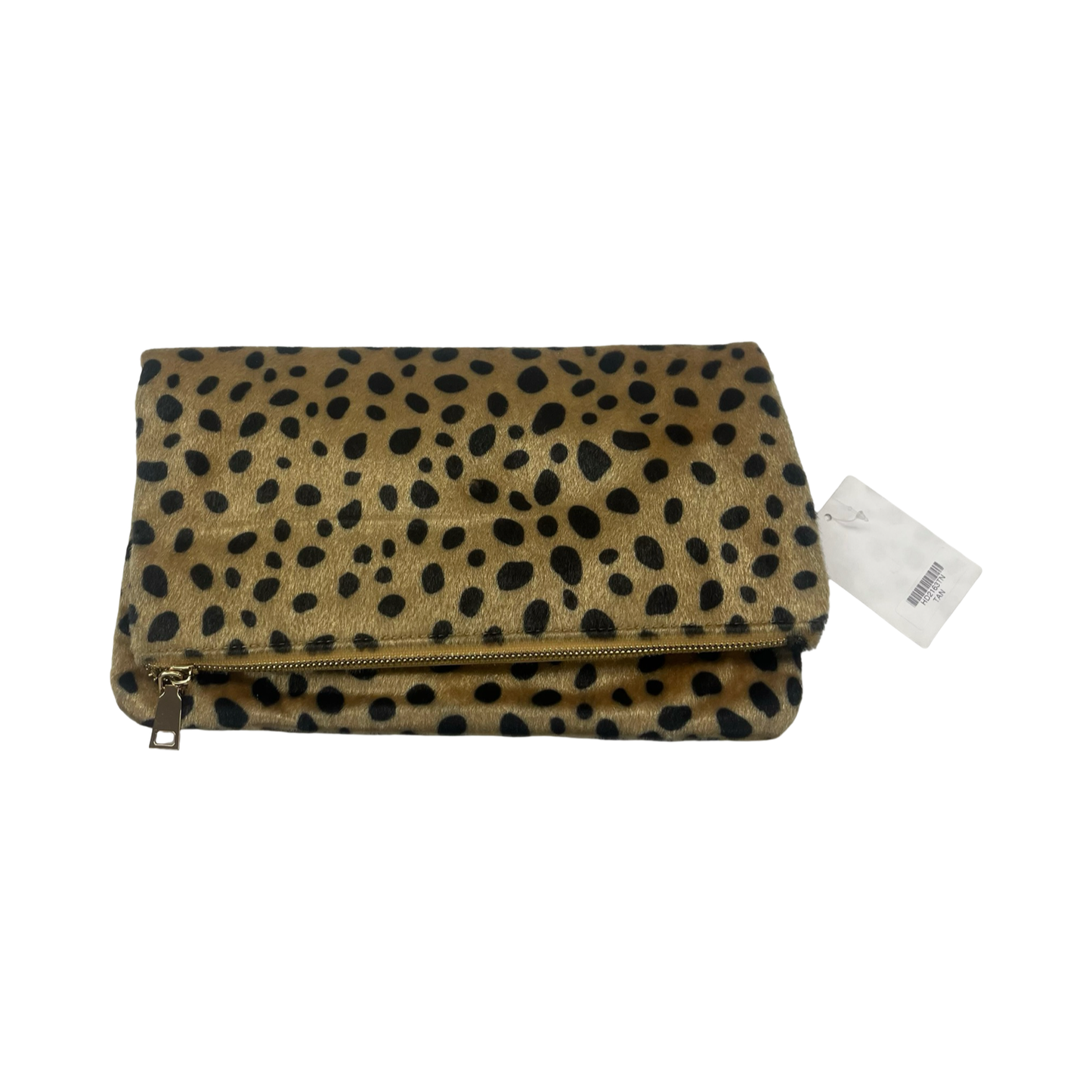 Clutch By Clothes Mentor In Animal Print, Size:Large
