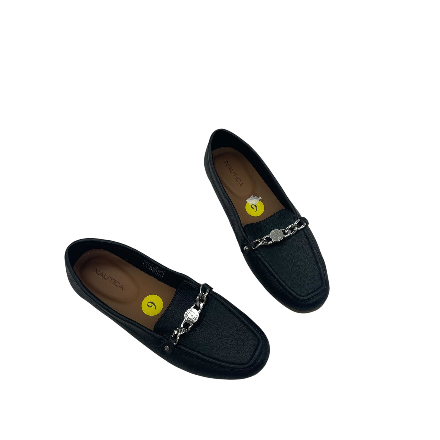 BLACK SHOES FLATS by NAUTICA Size:9