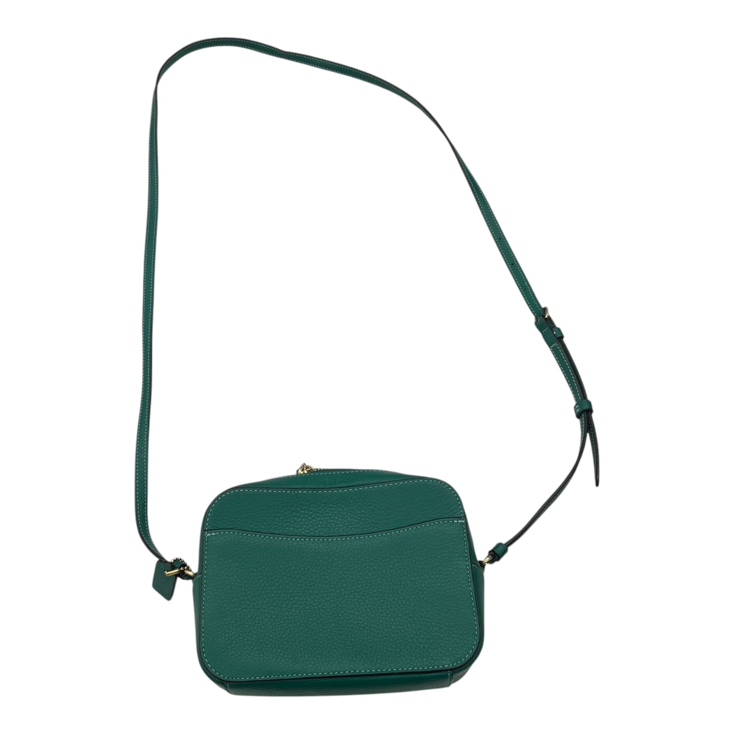 Crossbody Designer By Coach In Green, Size:Small