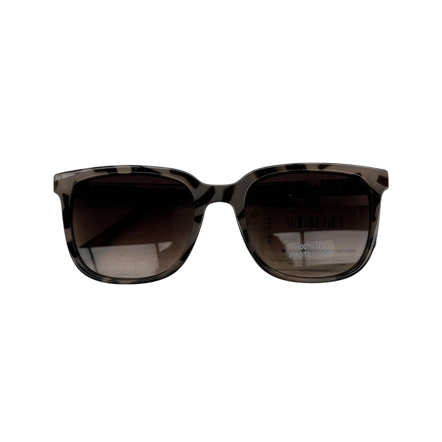 Sunglasses By Fossil In Tortoise Shell Print