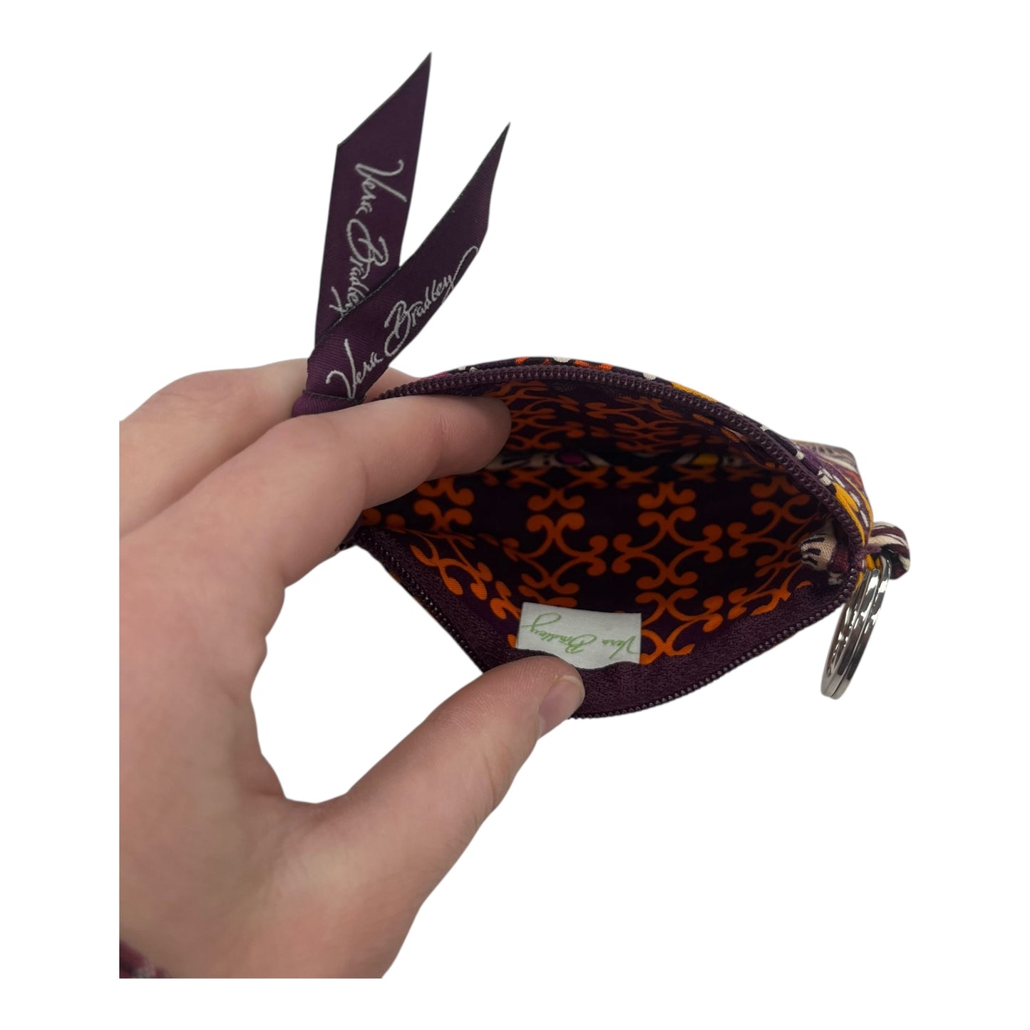 Coin Purse By Vera Bradley In Purple, Size:Small