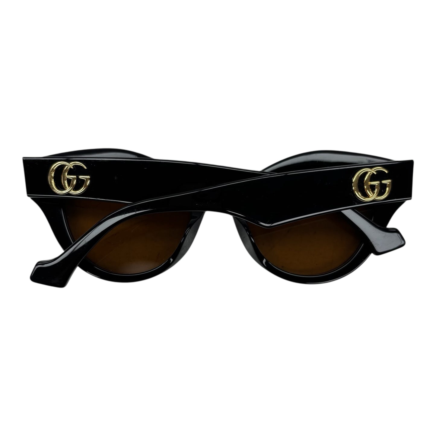 Sunglasses Luxury Designer By Gucci In Black