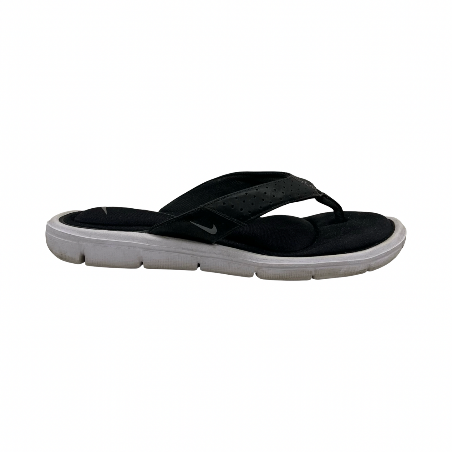 Sandals Flip Flops By Nike In Black, Size:8