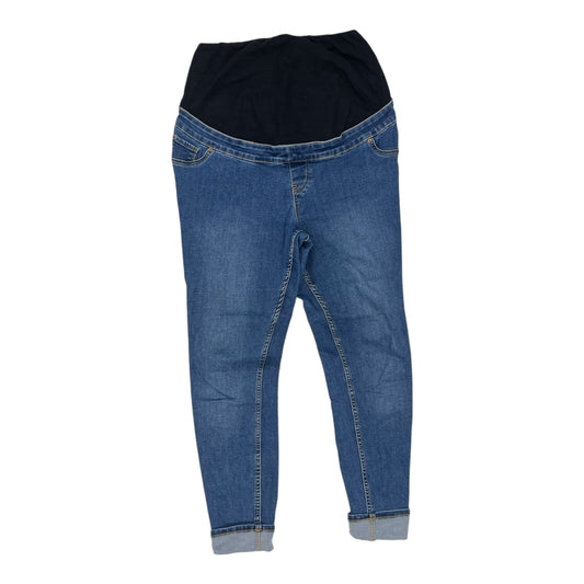 Mat Jeans By New Look In Blue Denim, Size:10