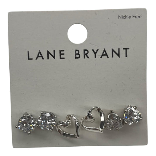 Earrings Stud By Lane Bryant In Silver, Size:03 Piece Set