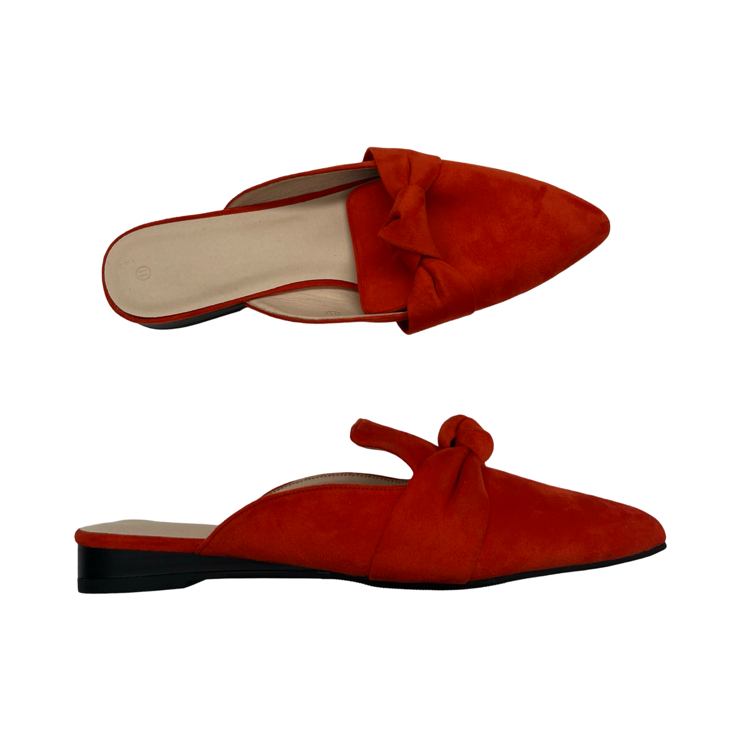 Shoes Flats By Cmf In Orange, Size:11