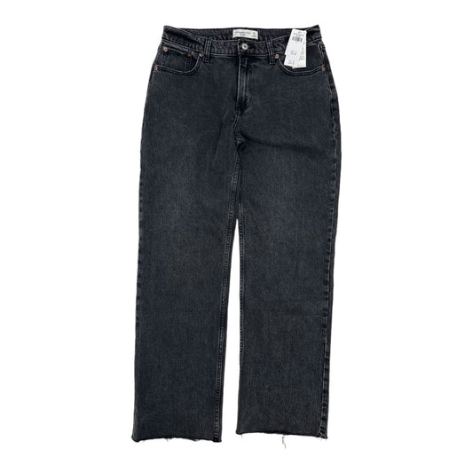 BLACK JEANS STRAIGHT by ABERCROMBIE AND FITCH Size:4