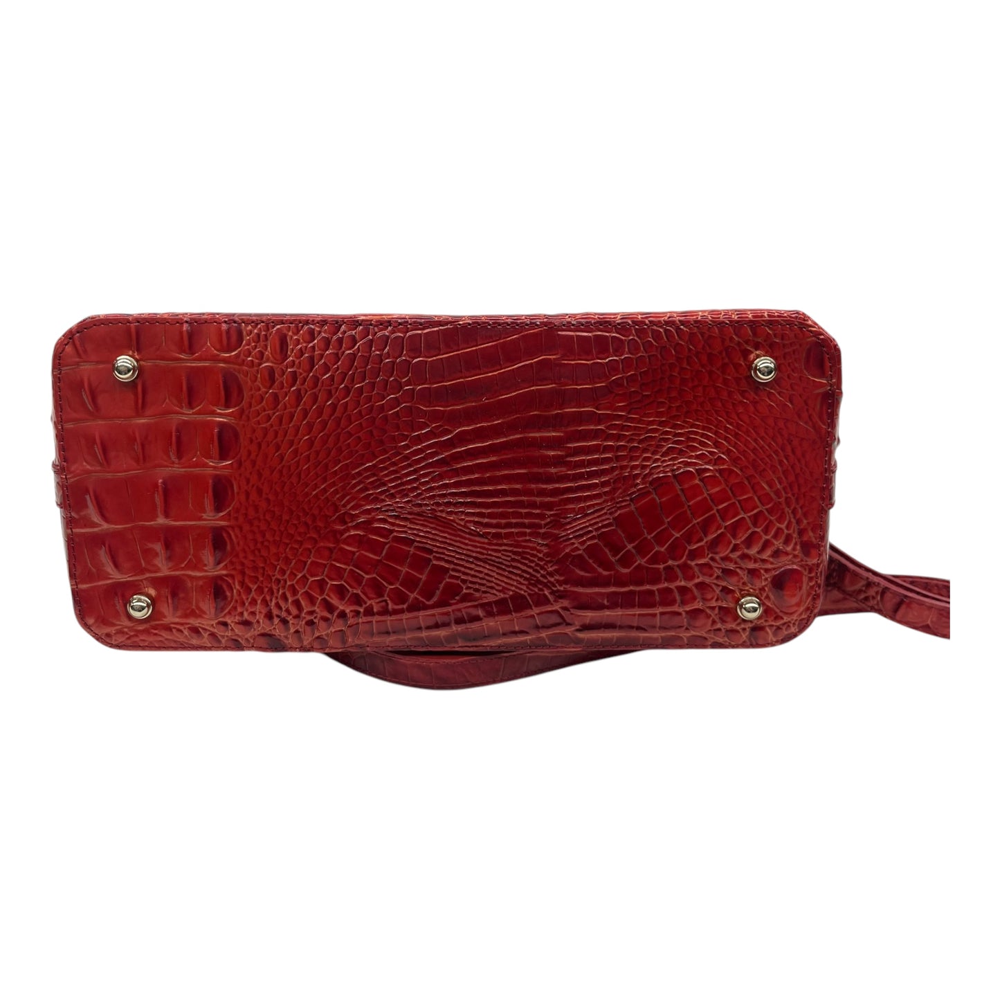 Handbag Designer By Brahmin In Red, Size:Medium