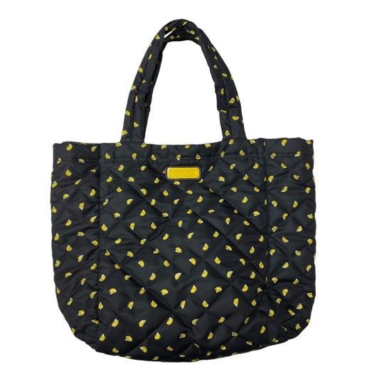 Handbag Designer By Marc By Marc Jacobs In Black & Yellow, Size:Large