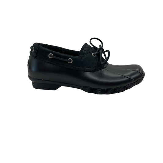 Shoes Flats By Sperry In Black, Size:7.5