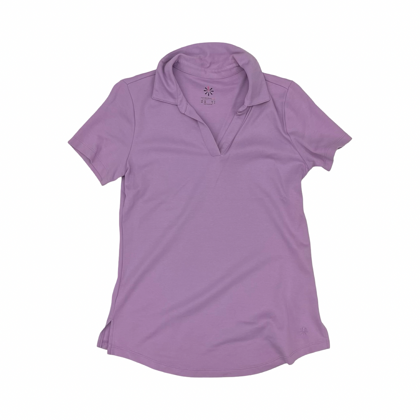 Top Ss By Isaac Mizrahi Live Qvc In Purple, Size:Xs