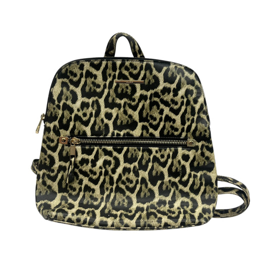 Backpack By Aldo In Animal Print, Size:Medium