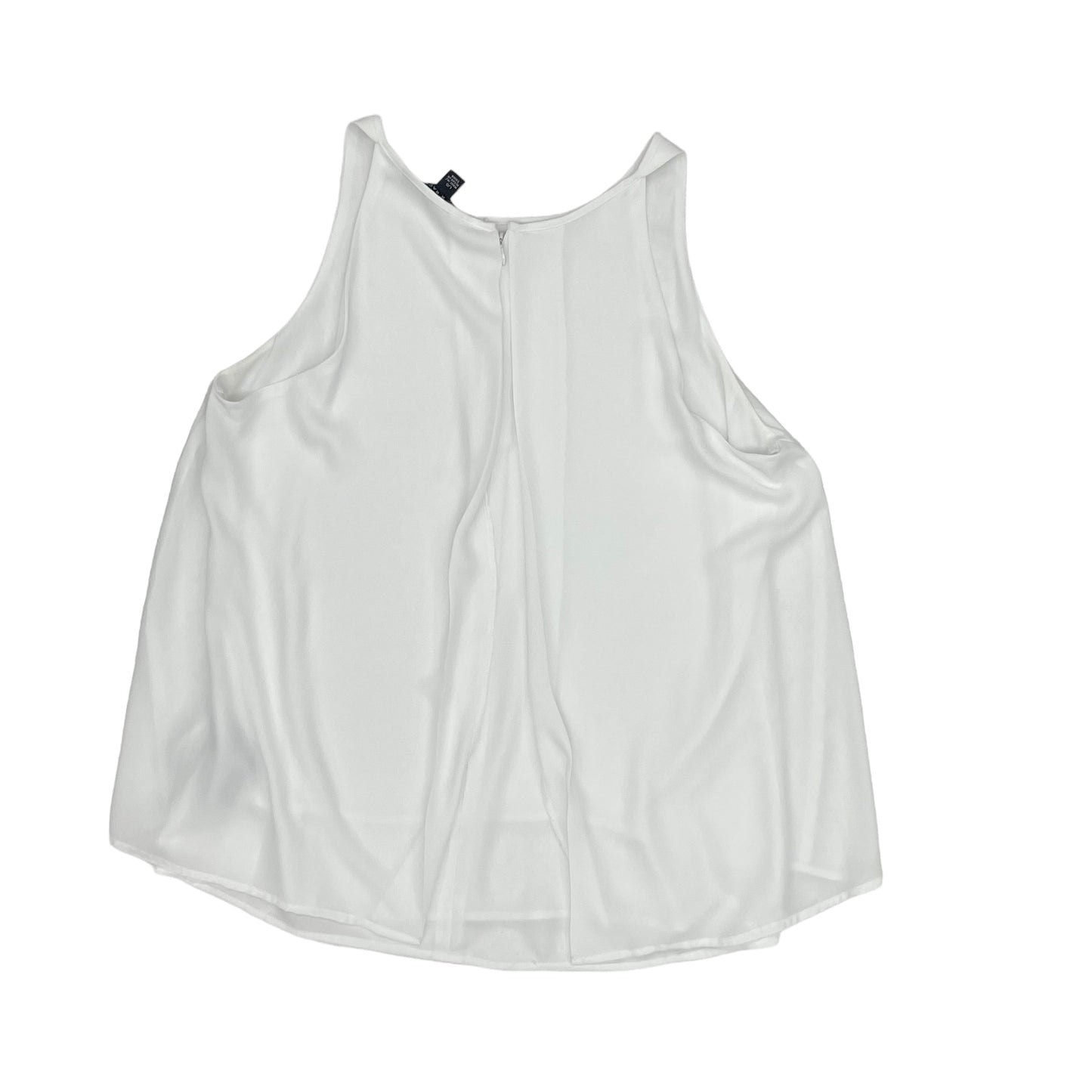 WHITE ZAC AND RACHEL BLOUSE SLEEVELESS, Size L