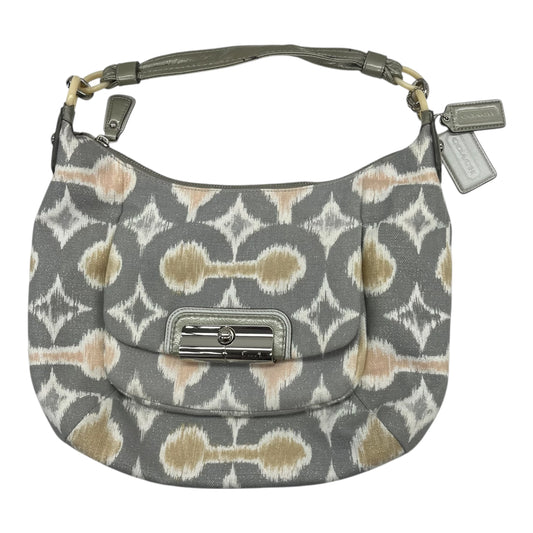 Handbag Designer By Coach In Grey, Size:Medium