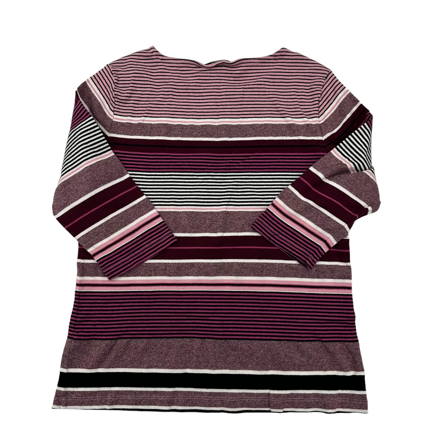 PURPLE TOP LS by CHRISTOPHER AND BANKS Size:L