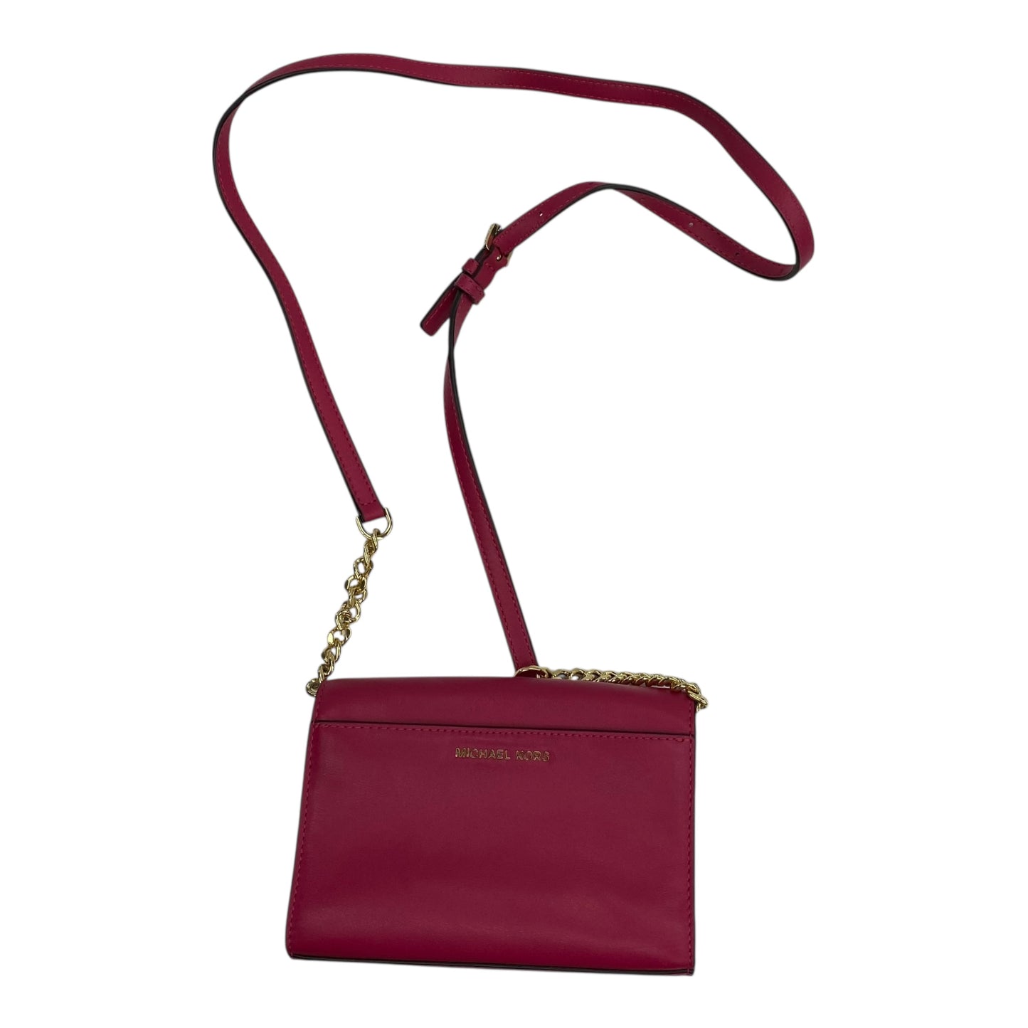 Crossbody Designer By Michael Kors In Pink, Size:Medium