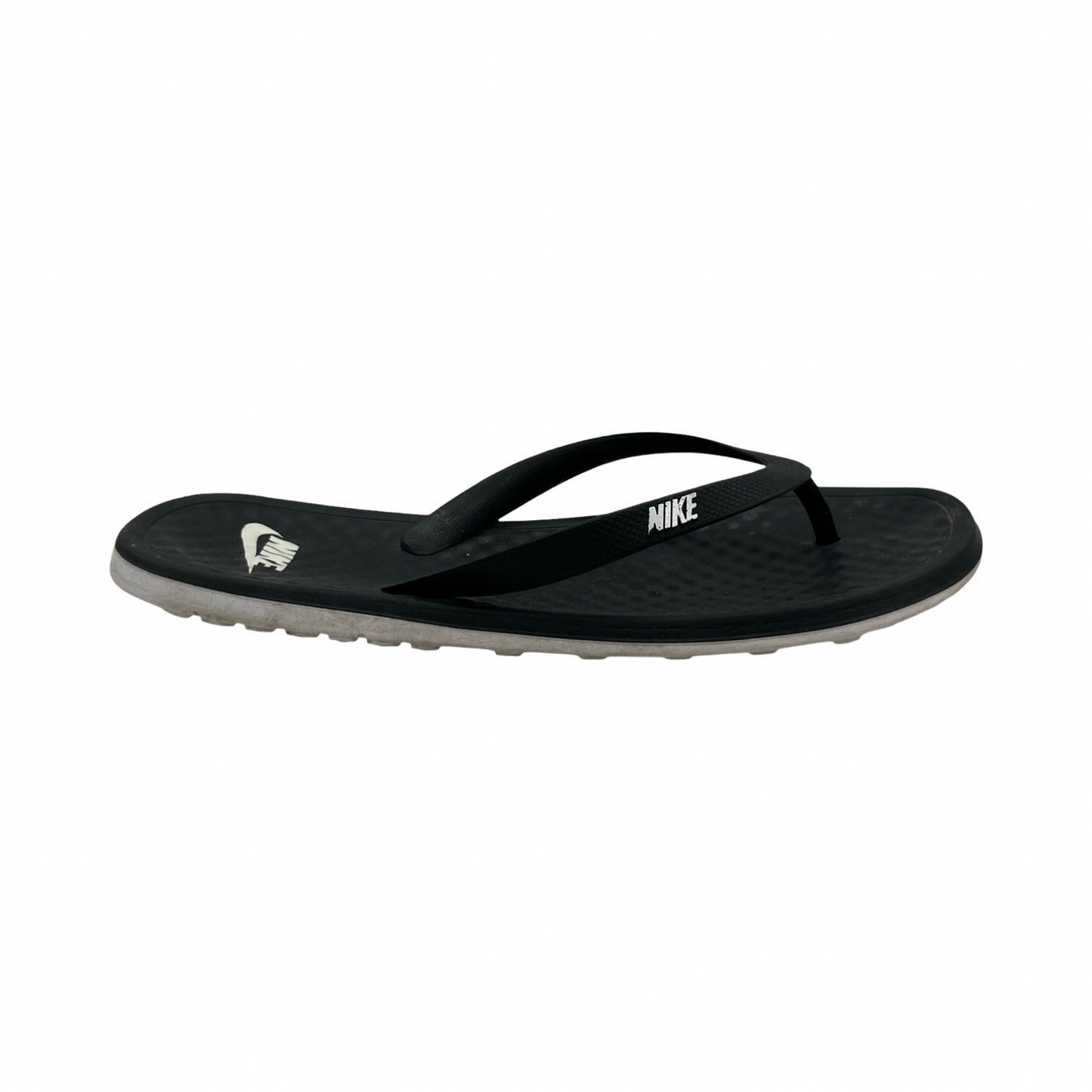 Sandals Flip Flops By Nike In Black, Size:8
