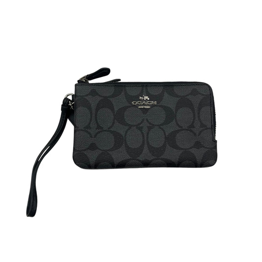 Wristlet Designer By Coach In Black, Size:Medium