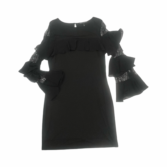 Dress Party Midi By White House Black Market In Black, Size:L