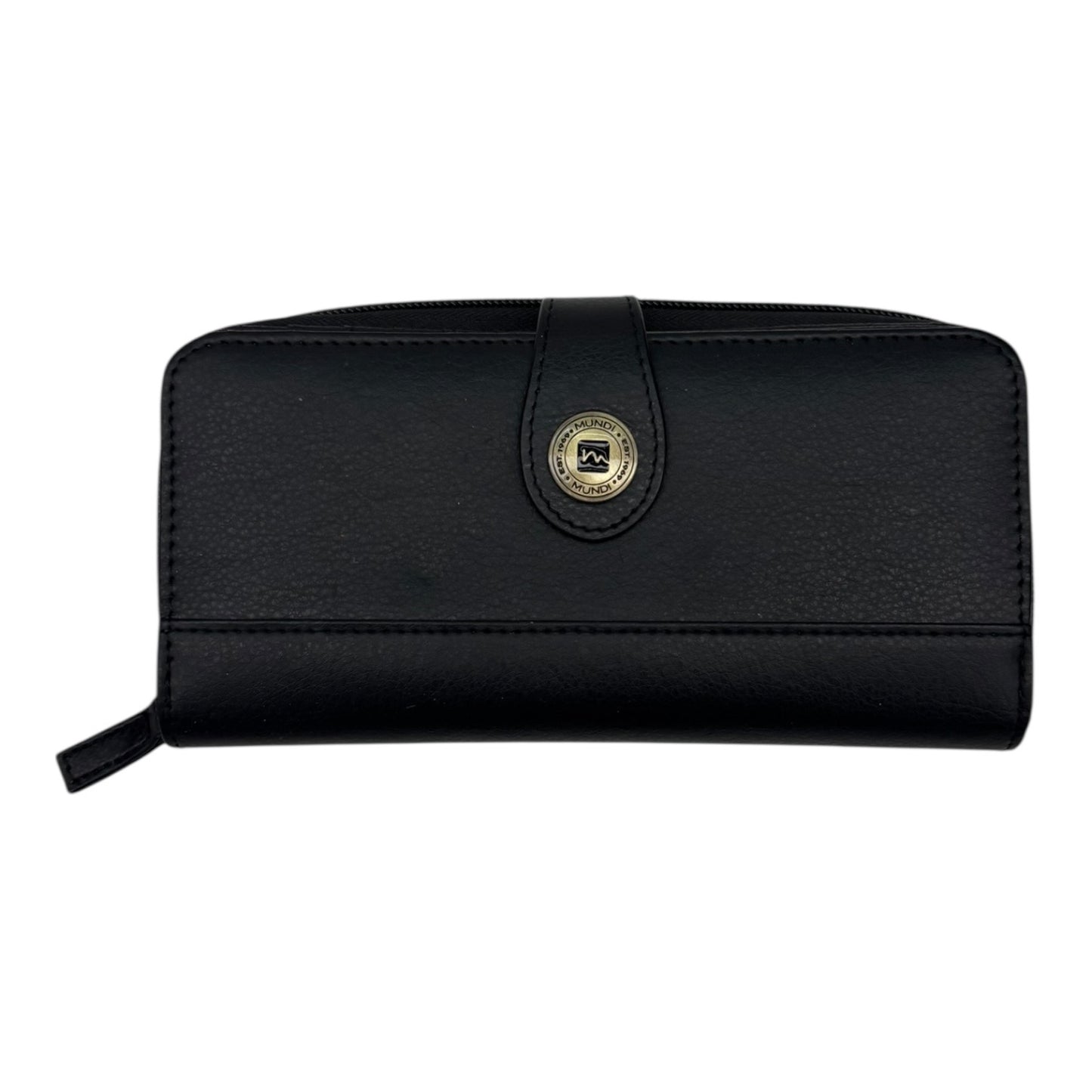 Wallet By Clothes Mentor In Black, Size:Large