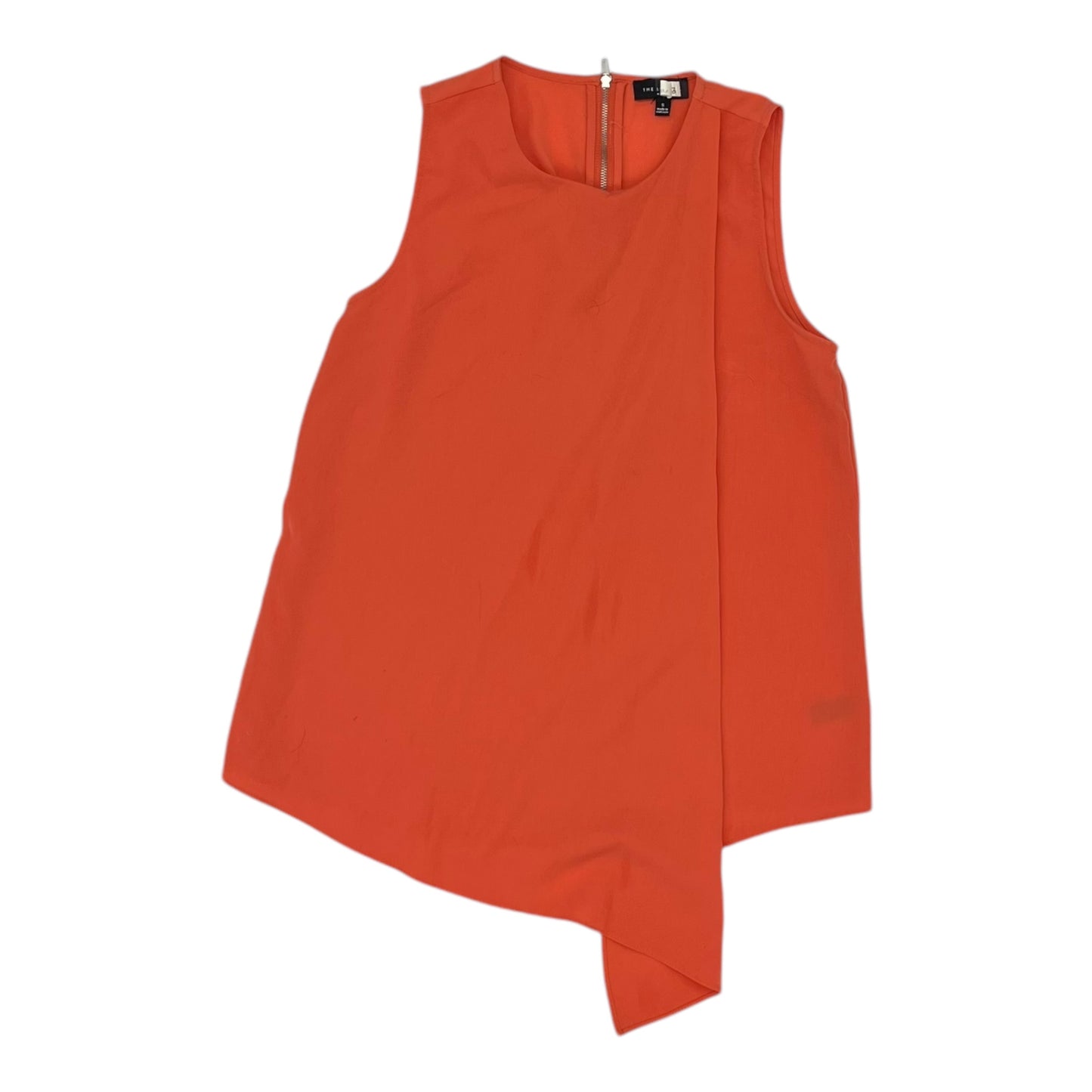 Top Sleeveless By Limited In Orange, Size:S