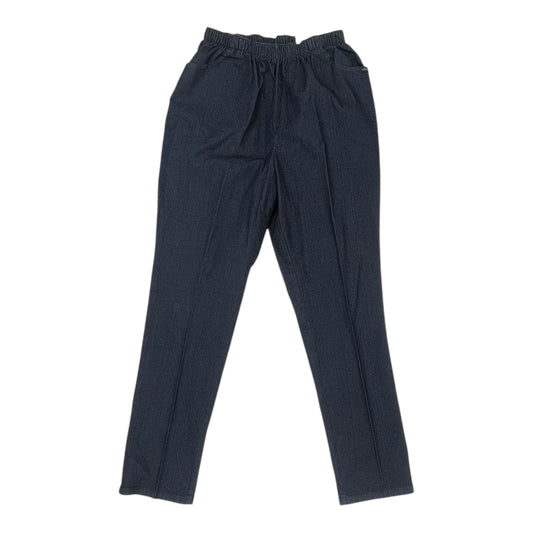 Jeans Boot Cut By Chic In Blue Denim, Size:14