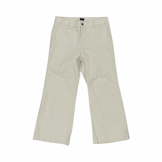 Pants Wide Leg By J. Crew In Cream, Size:14P