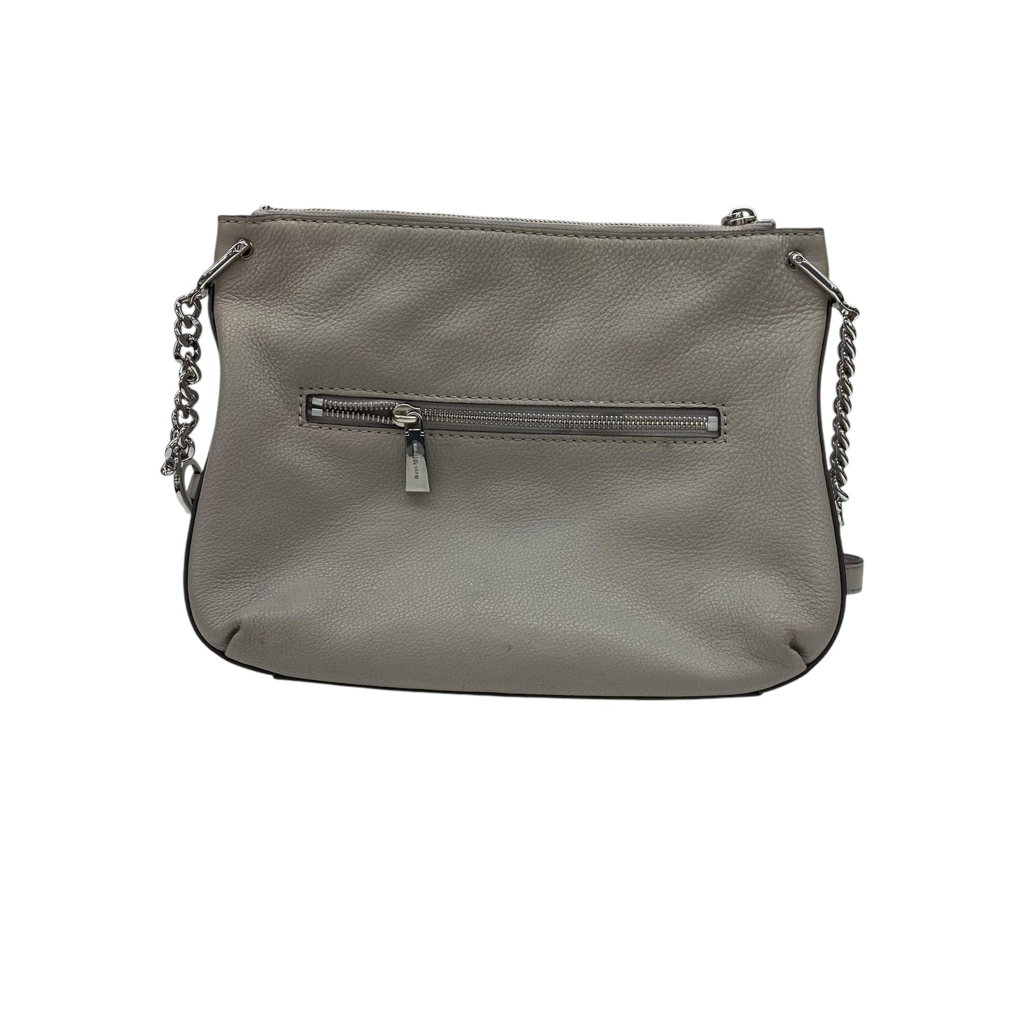 Crossbody Designer By Michael Kors In Grey, Size:Medium