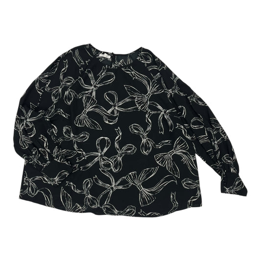 Top Ls By Maurices In Black, Size:1X