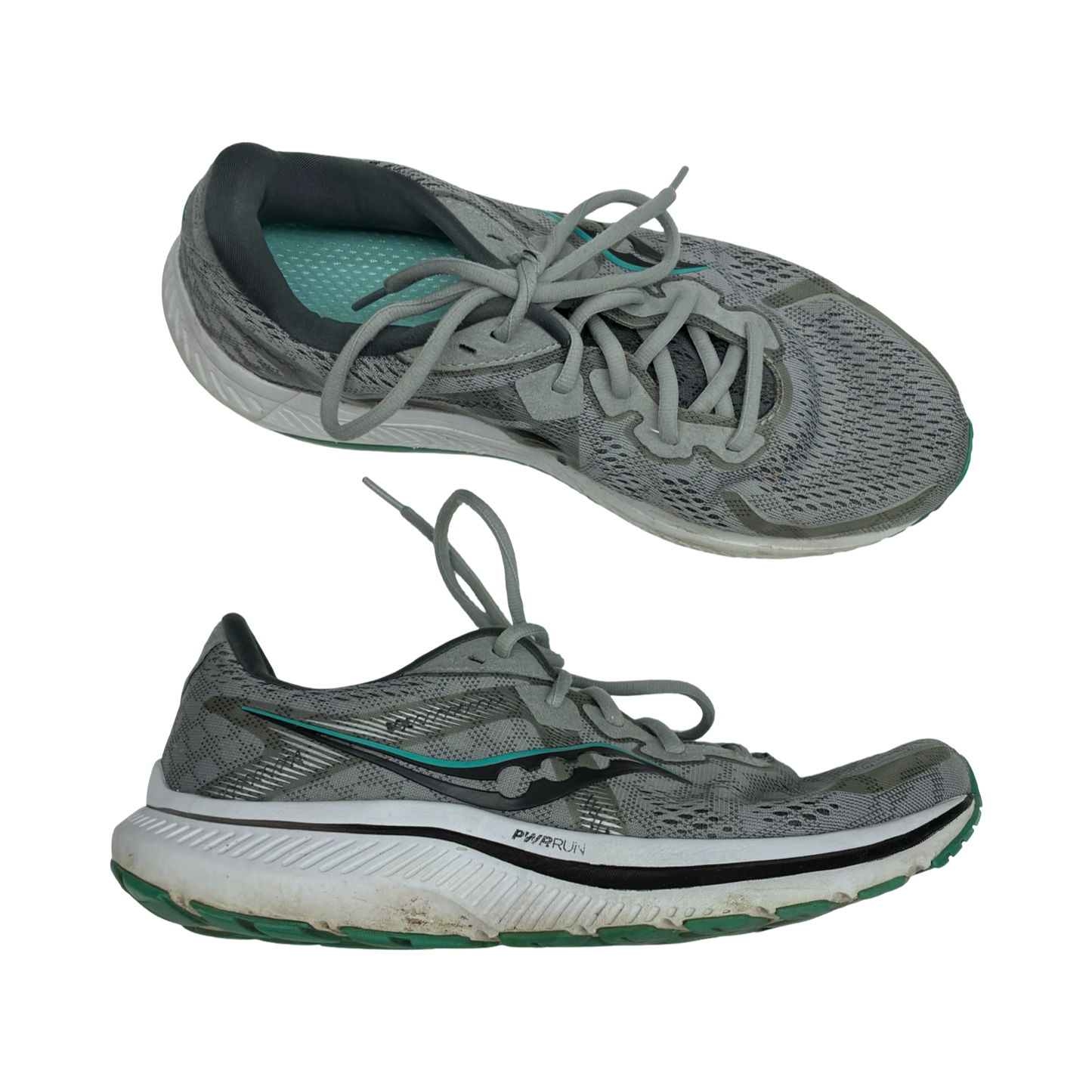 Shoes Sneakers By Saucony In Grey, Size:10.5
