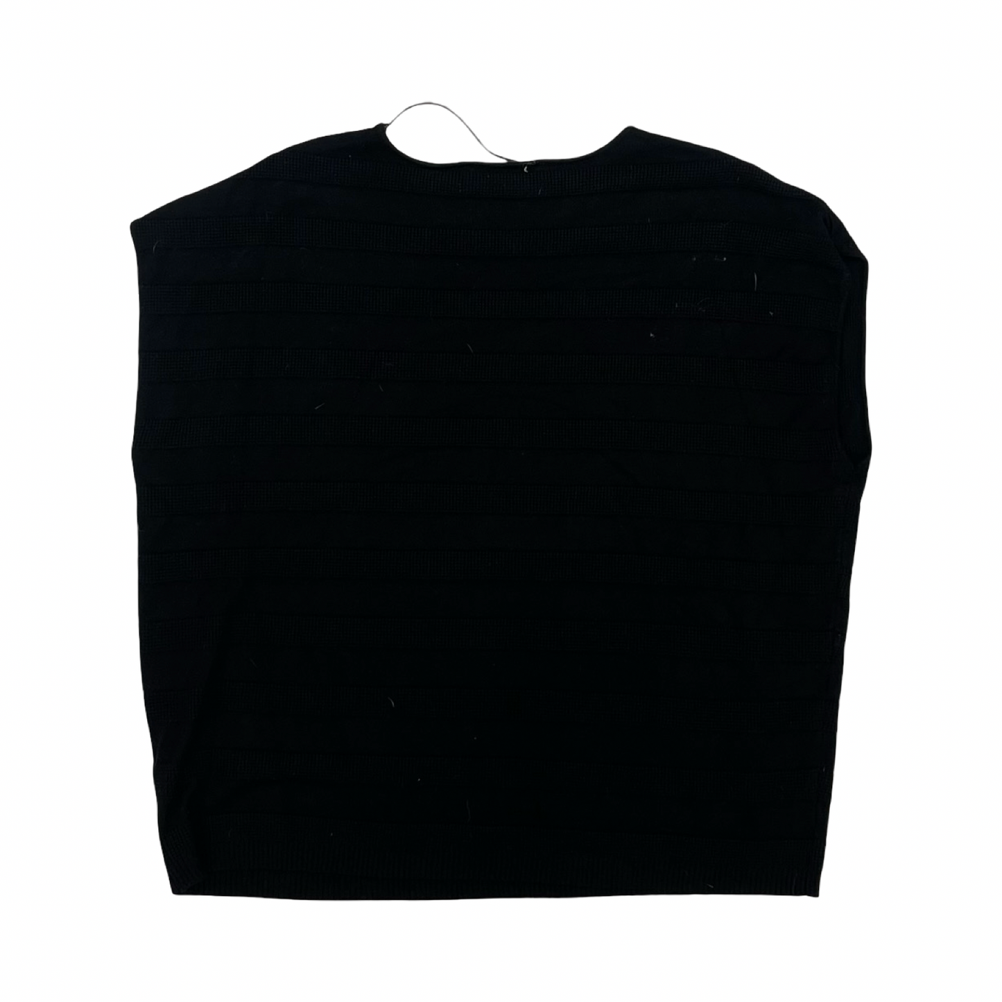 Sweater Ss By Clothes Mentor In Black, Size:L