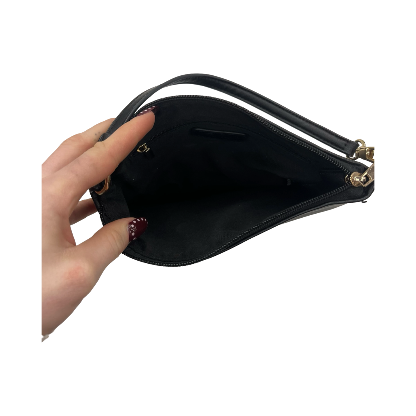 Wristlet By Clothes Mentor In Black, Size:Small