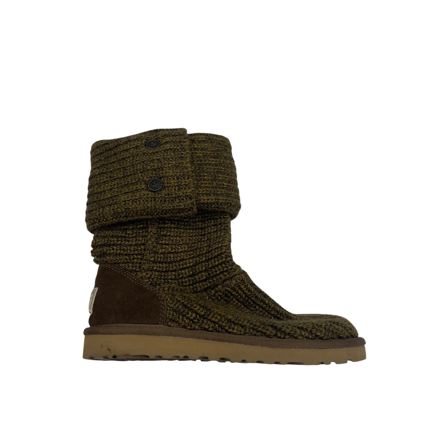 Boots Designer By Ugg In Green, Size:7