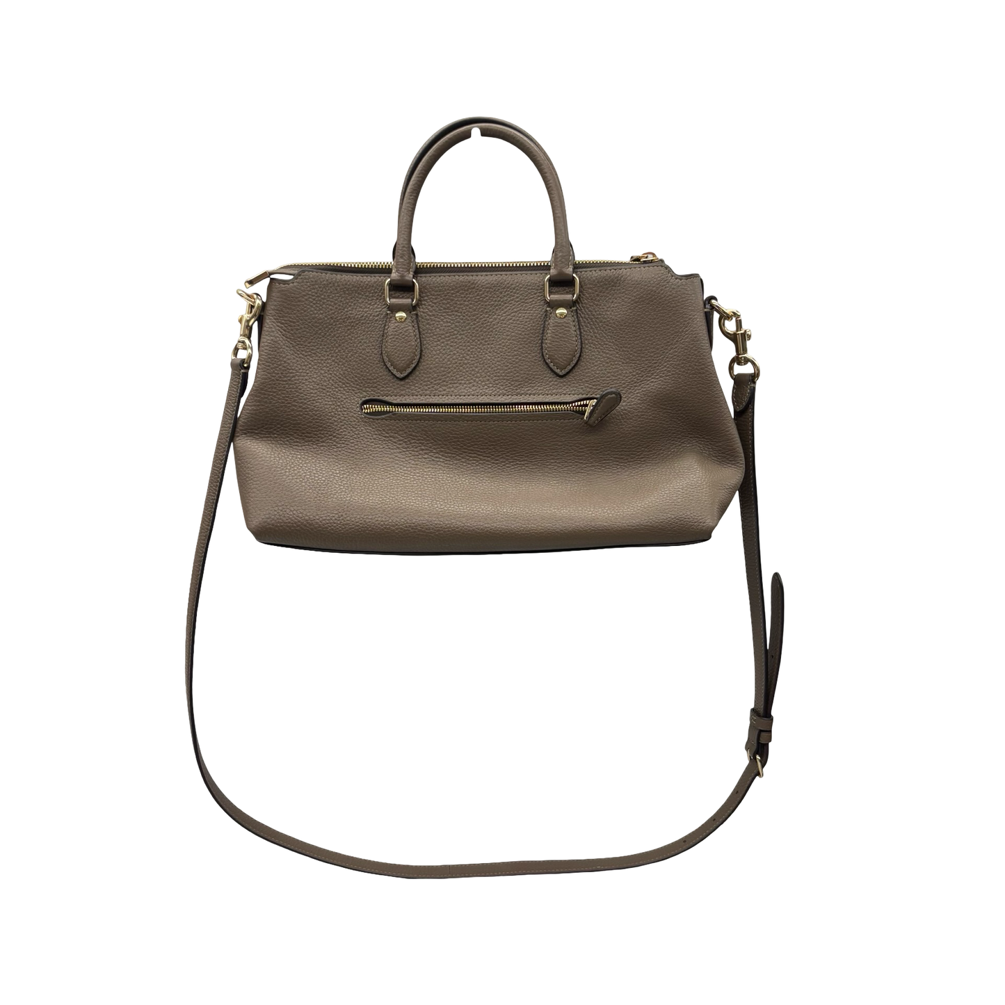 Handbag Designer By Coach In Brown, Size:Medium