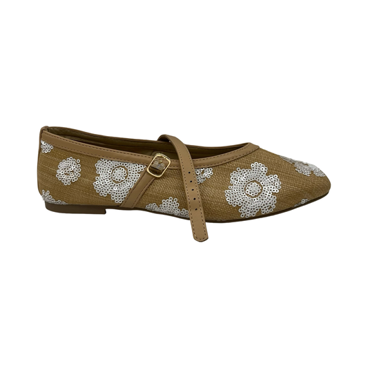 Shoes Flats By A New Day In Tan, Size:6