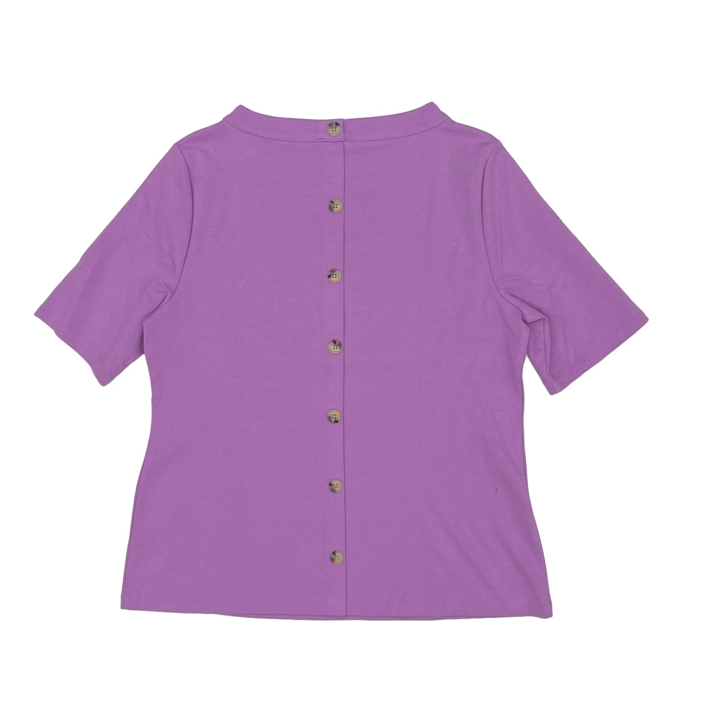 PURPLE TALBOTS TOP SS, Size L