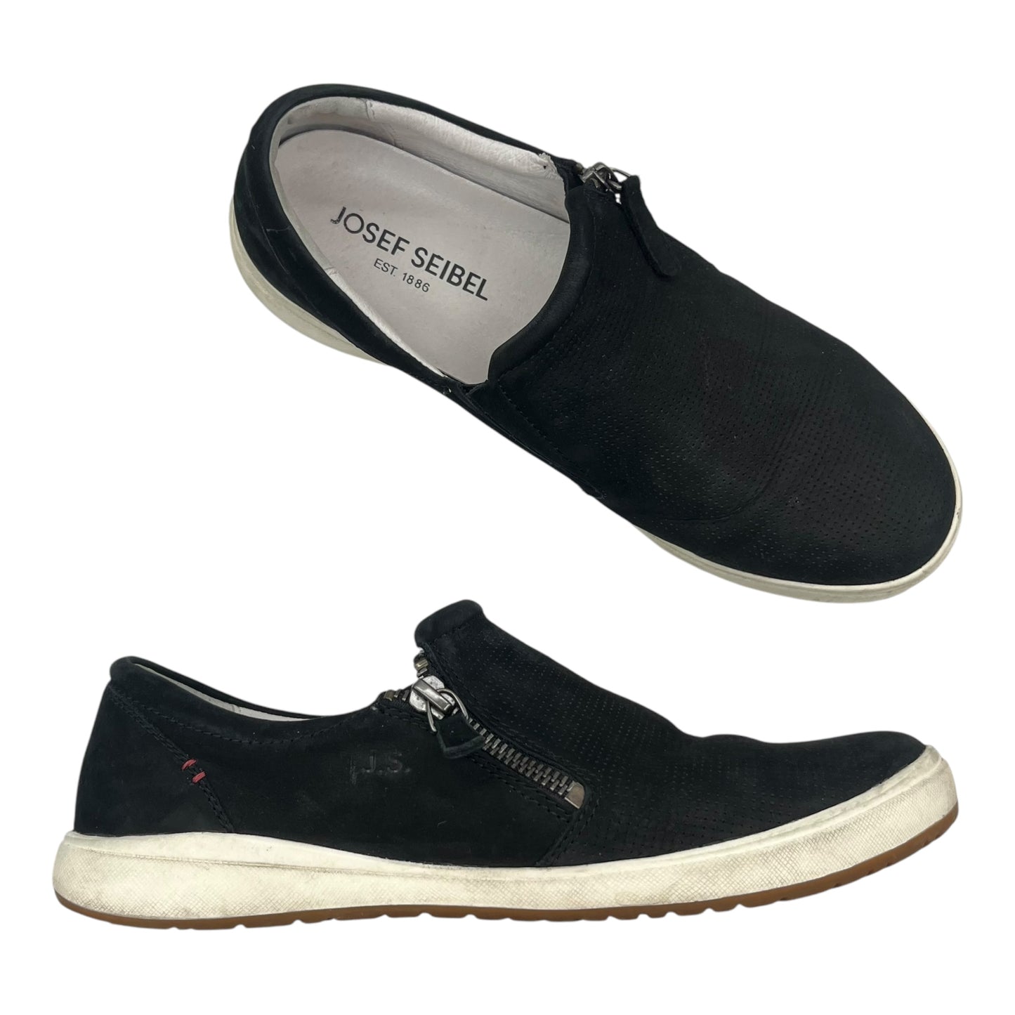 Shoes Flats By Josef Seibel In Black, Size:8.5